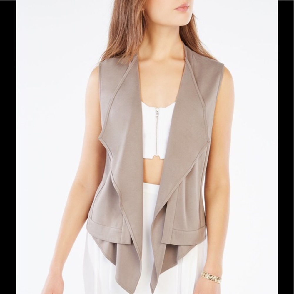 BCBGMAXAZRIA Ryland Vest Drape